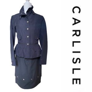 Carlisle Modern Black Suit - size 6